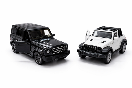 Buy 1 Get 1 Free Die-Cast Metal Car || Set with Openable Doors