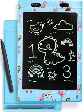Kids LCD Writing Tablet | Colorful Drawing Pad for Kids | Reusable Digital Slate with Stylus