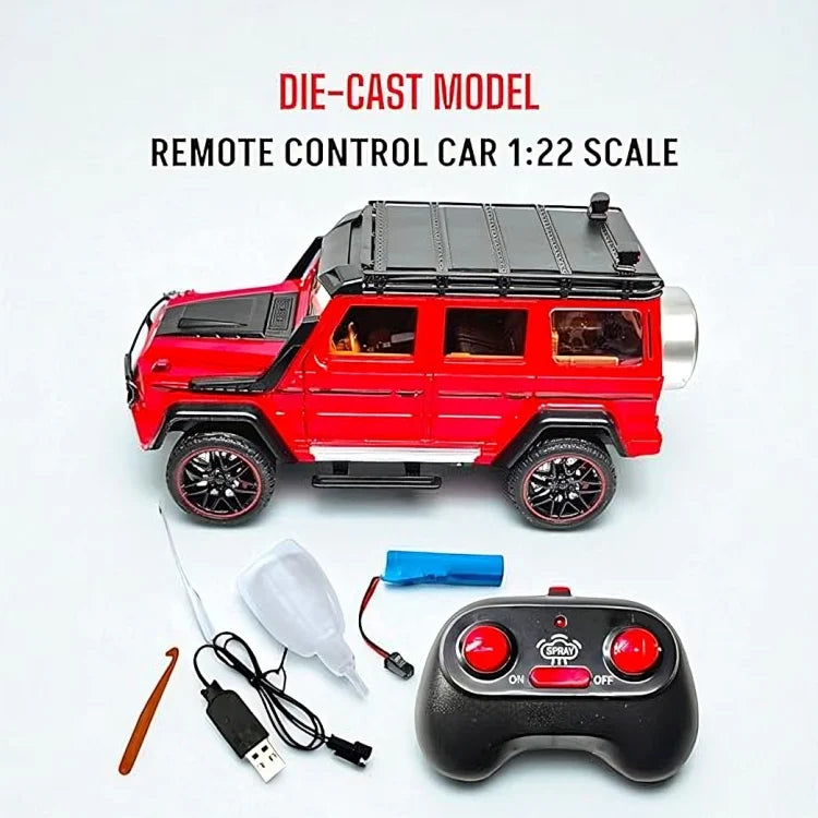 1:32 scale Mercedes Benz G63 AMG die-cast model car with pull-back function, sound, lights, and durable metal construction.