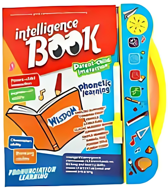 NHR Interactive Musical Early Learning Book for Kids with Sound, Phonics & Touch Features – Talking English Educational Audio Book for Toddlers (2+ Years)