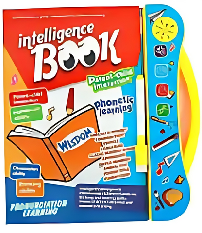 NHR Interactive Musical Early Learning Book for Kids with Sound, Phonics & Touch Features – Talking English Educational Audio Book for Toddlers (2+ Years)