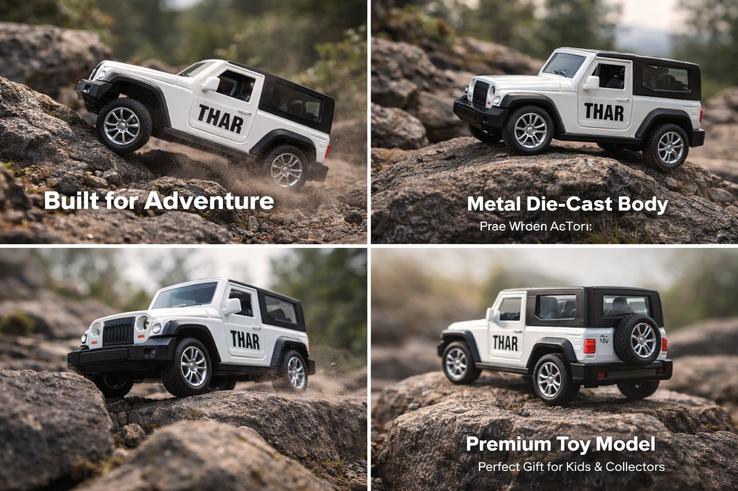 Mahindra Thar Die-Cast Model Car | New Year Offer